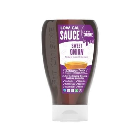 Sauce oignon sucrée faible en calories Fit Cuisine.