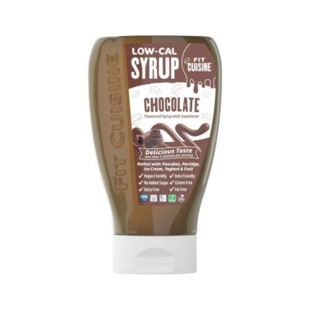 Sirop de chocolat faible en calories Fit Cuisine.