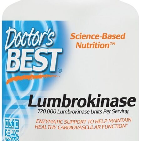 Flacon de complément alimentaire Lumbrokinase.