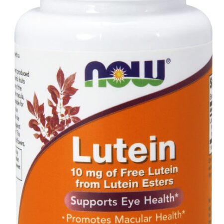 Flacon de compléments alimentaires Lutéine, santé oculaire.