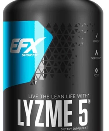 Pot de complément alimentaire Lyzme 5 EFX Sports.