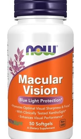 Complément alimentaire pour la vision Macular Vision Now.