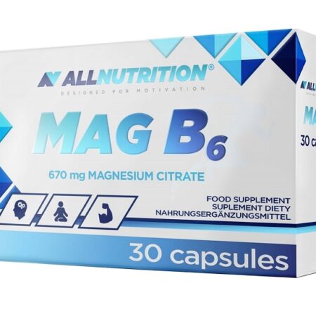 Boîte de supplément MAG B6, citrate de magnésium.