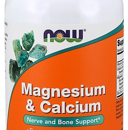 Pot de compléments Magnésium et Calcium.