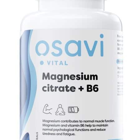Flacon de magnésium citrate et B6 Osavi.