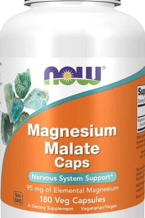Magnesium Malate Caps - 180 vcaps