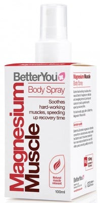 Spray corporel de magnésium pour muscles, rétablissement rapide