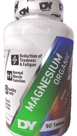 Flacon de magnésium bio, 90 comprimés.