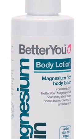 Lotion corporelle au magnésium, hydratante, 180ml.