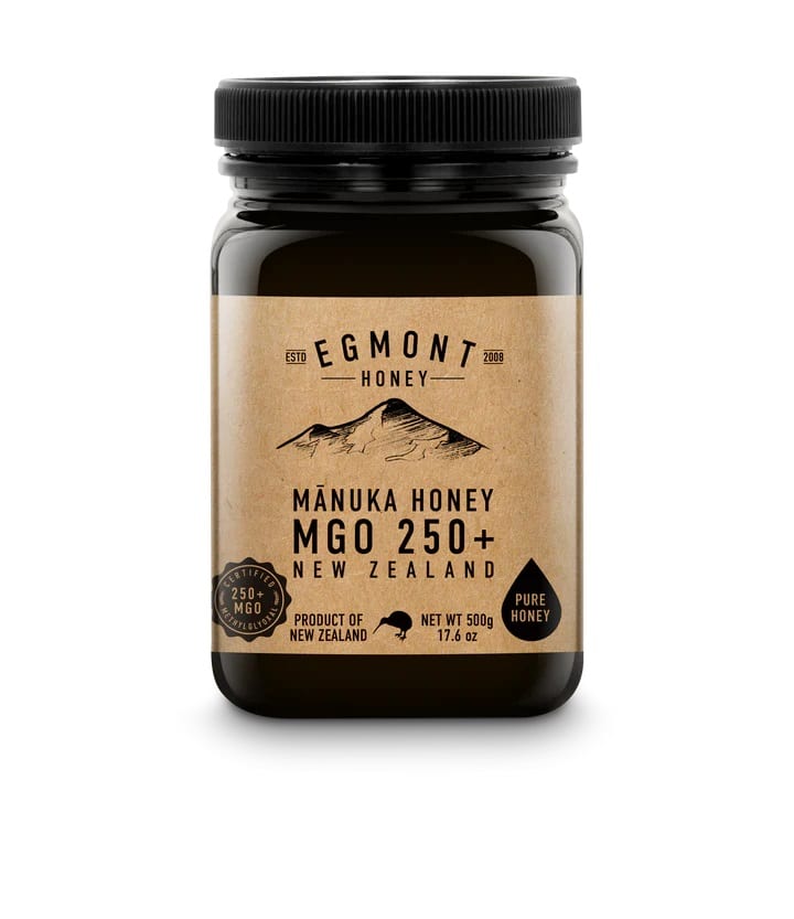 Pot de miel de Manuka MGO 250+ d'Egmont.
