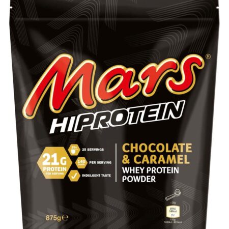 Poudre protéinée Mars chocolat et caramel 875g.