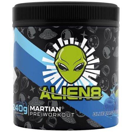 Pot de complément alimentaire pré-entraînement Alien8.