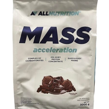 Paquet de protéines chocolat ALLNUTRITION Mass Acceleration.