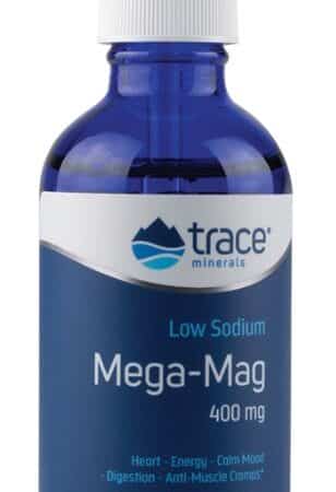 Flacon Mega-Mag 400 mg, supplément diététique.