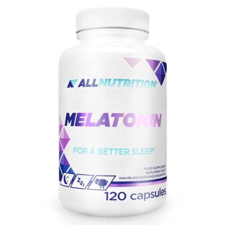Flacon de mélatonine Allnutrition, 120 gélules.