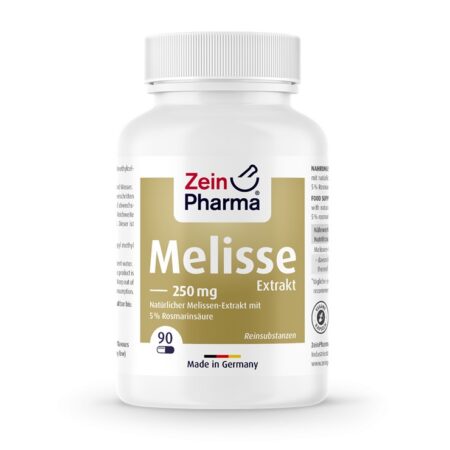 Pot de supplément Mélisse Zein Pharma, 250 mg.