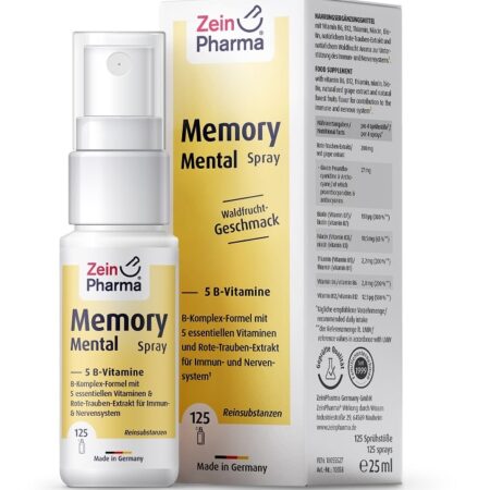 Memory Mental Spray, Wild Berry - 25 ml.