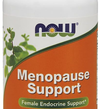 Complément ménopause capsules végétales Now.