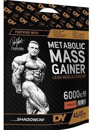 Paquet de supplément pour prise de masse musculaire.