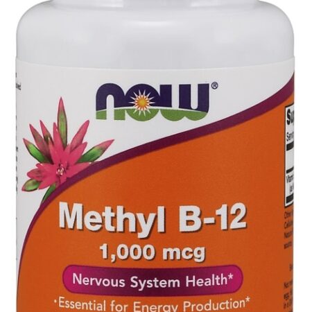 Flacon de supplément vitaminique B12 Methylcobalamin.