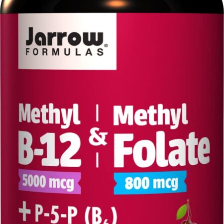 Complément alimentaire vegan goût cerise B12 et folate.