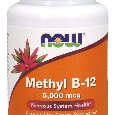 Methyl B-12 with Folic Acid, 5000mcg - 60 lozenges