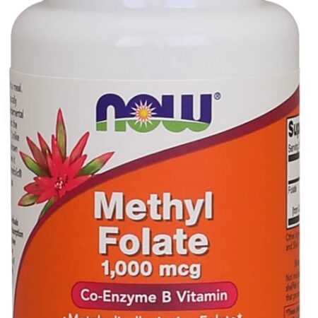Flacon supplément Methyl Folate 1000 mcg.