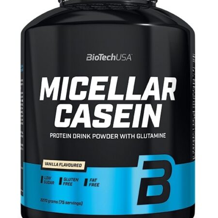 Pot de caséine micellaire vanille BiotechUSA.