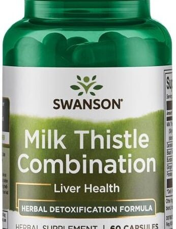 Complément Swanson Chardon-Marie pour la santé hépatique.