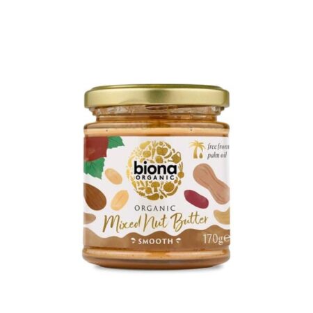 Mixed Nut Butter, Smooth - 170 grams