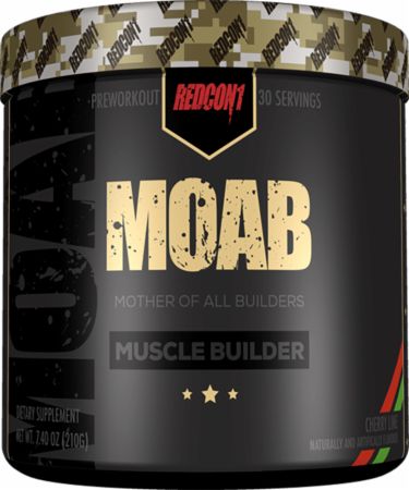 Pot de complément pour musculation MOAB Redcon1.