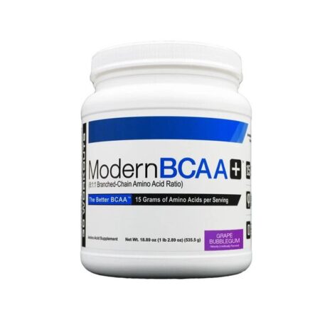 Pot de BCAA Modern raisin bubblegum complément sportif