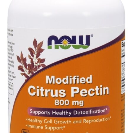 Bouteille de pectine d'agrumes modifiée, supplément alimentaire.