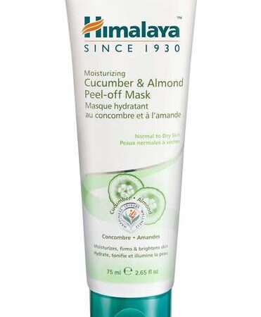 Masque peel-off hydratant Himalaya concombre et amande.