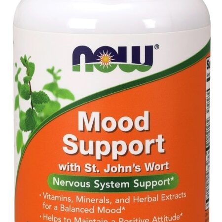Complément alimentaire végétarien NOW Mood Support.