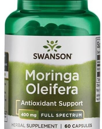 Pot de complément Moringa Oleifera, 60 capsules.