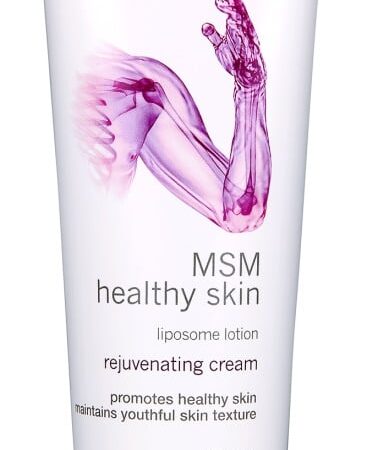 Crème réjuvenante MSM Healthy Skin sans paraben