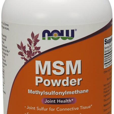 Poudre MSM complément alimentaire pour articulations
