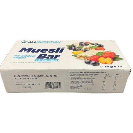 Boîte de barres de muesli ALLNUTRITION.