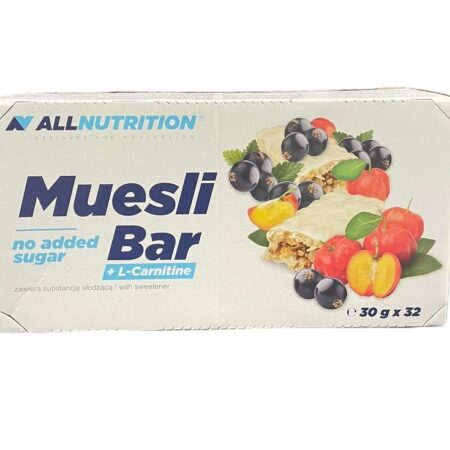 Barre de muesli sans sucre ajouté.