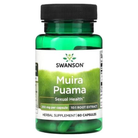 Flacon Swanson Muira Puama, complément santé sexuelle.