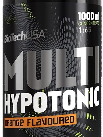 Boisson hypotonique Multi orange, concentré, BiotechUSA.
