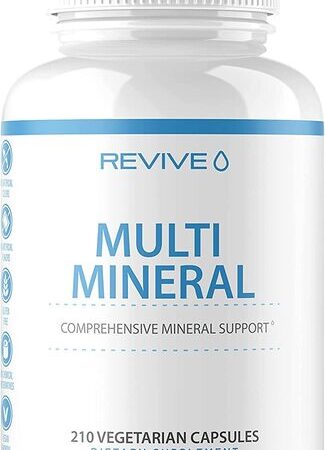 Bouteille de compléments MultiMineral végétariens.