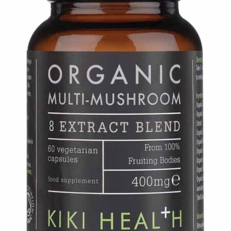 Supplément alimentaire bio aux champignons, Kiki Health.