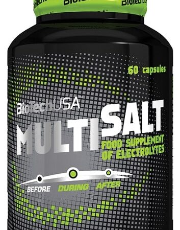 Pot de complément alimentaire MultiSalt électrolytes.