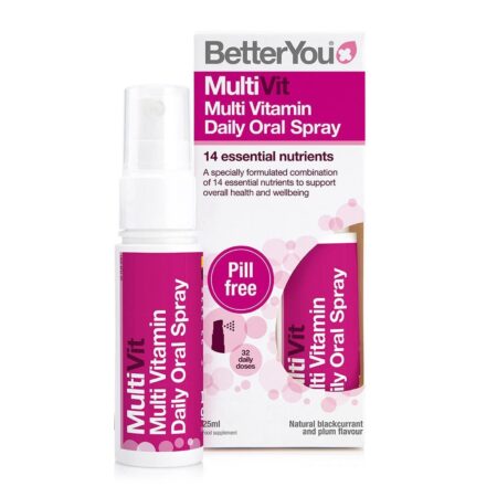 Spray multivitamines quotidien sans pilule, BetterYou.