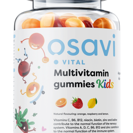 Multivitamines en gommes pour enfants, flacon OSAVI.