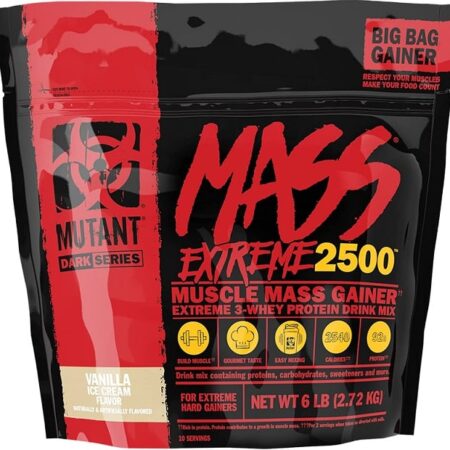 Mutant Mass Extreme 2500, Vanilla Ice Cream - 2720 grams