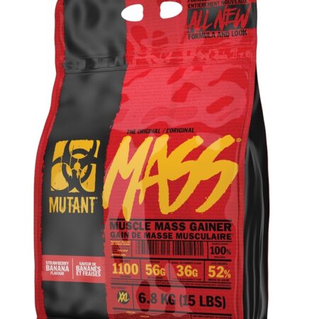 Mutant Mass, Strawberry Banana - 6800 grams