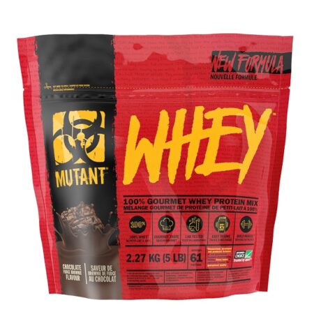 Sachet protéine Whey Mutant chocolat 2.27 kg